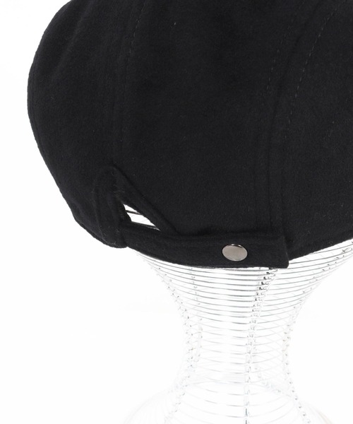 CAMBIO（カンビオ）の「mko13139- Cashmere Blend Hunting Cap ハンチングキャップ(NF-252-BO002)（ハンチング/ベレー帽・メンズ・ベージュ/ブラック・FREE）」の13枚目の写真