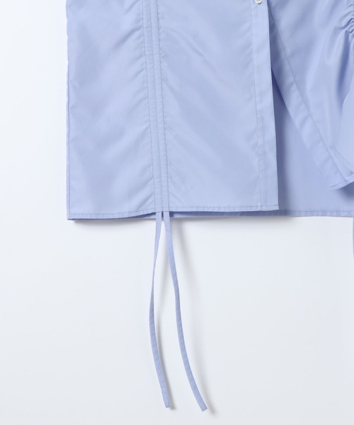 eL（エル）の「【eL】Drawstring Shirring Shirts/593300（シャツ/ブラウス・レディース・ホワイト/ブルー・FREE）」の22枚目の写真