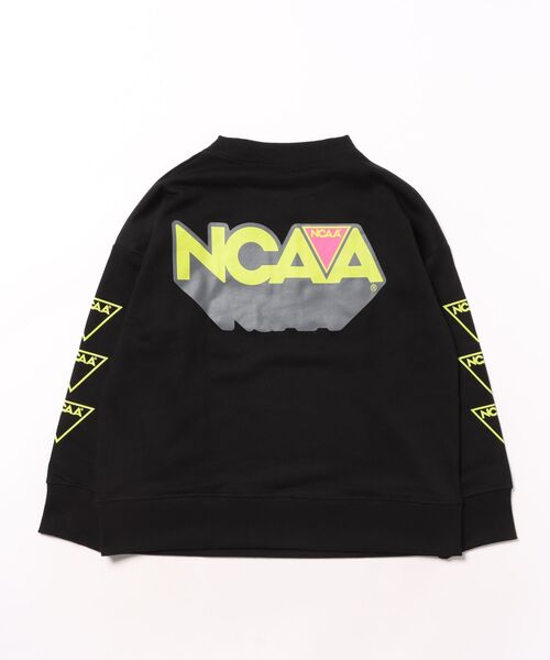 NCAA（エヌシーエーエー）の「【NCAA】別注ロゴスウェット/Jr.(130～150cm)（スウェット・キッズ・ブラック/ブラウン/キナリ・150/140/130）」の5枚目の写真