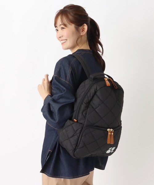 one'sterrace(ワンズテラス)の「FIKA キルティングリュック(バックパック/リュック・レディース・グレー系4/ブラック系8/カーキ系5・99)」の22枚目の写真