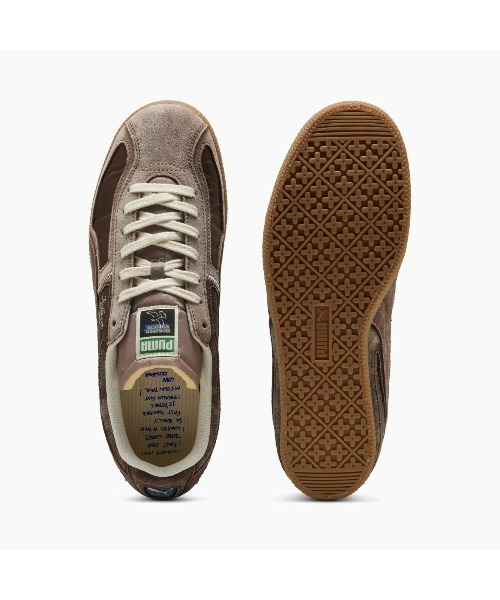 PUMA(プーマ)の「PUMA BRASIL PANELS KIDSUPER(プーマ ブラジル パネルズ キッドスーパー)(スニーカー・メンズ・レッド系/ブラウン系・23cm/23.5cm/24cm/24.5cm/25cm/25.5cm/26cm/26.5cm/27cm/27.5cm/28cm/28.5cm/29cm)」の5枚目の写真