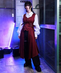 NIBBLE POISON（ニブルポイズン）の「ベルトデザインロングベスト（ベスト）」