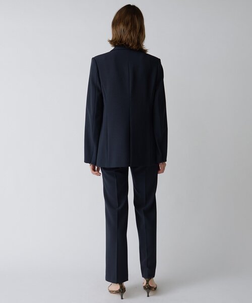 Drawing Numbers（ドローイング ナンバーズ）の「【Drawing Numbers】ストレッチオックスセミフレアパンツ（その他パンツ・レディース・チャコールグレー/ネイビー・36/38）」の7枚目の写真