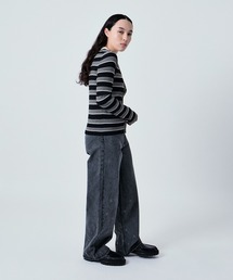 M TO R（ムウトアール）の「MU EYELET SEMI BAGGY JEANS PANTS（デニムパンツ）」