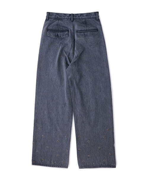 EYELET SEMI BAGGY JEANS PANTS（デニムパンツ）｜M TO R