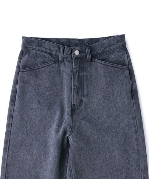 EYELET SEMI BAGGY JEANS PANTS（デニムパンツ）｜M TO R