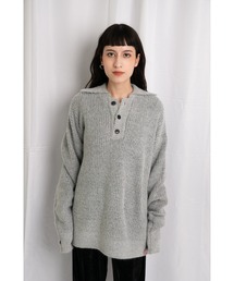 CAROUSE LAMBRA（ケラウズランブラ）の「LS BIG POLO（ニット/セーター）」