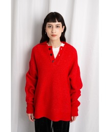 CAROUSE LAMBRA（ケラウズランブラ）の「LS BIG POLO（ニット/セーター）」