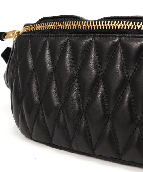 schott（ショット）の「Schott/ショット/PADDED BODY BAG/パテッド ボディバッグ（ボディバッグ/ウエストポーチ・メンズ・ブラック/ブラック系その他・F）」の10枚目の写真