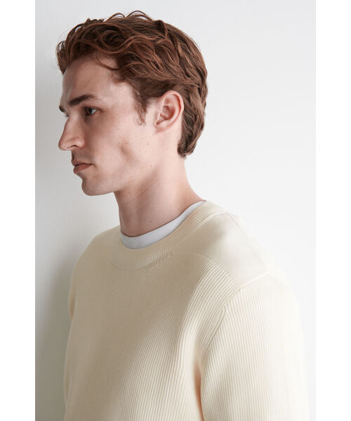 コットンクルーネックセーター（ニット/セーター）｜COS（コス）の