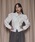 Ezick�i�G�W�b�N�j�́uribbon zip shirt �t�����g���{���W�b�v�V���c�i�V���c/�u���E�X�j�v�b�I�t�z���C�g