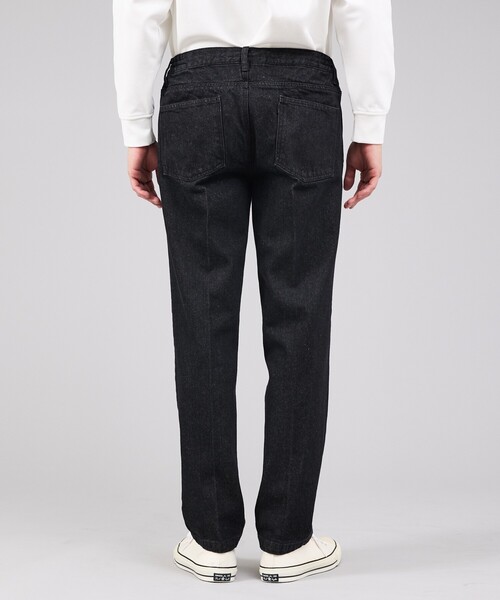 ABAHOUSE GRAY（アバハウスグレイ）の「【セットアップ対応】5ポケット デニム スラックス/パンツ（デニムパンツ・メンズ・ブラック/ブルー・46/48/50）」の6枚目の写真