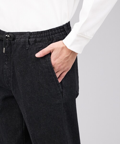 ABAHOUSE GRAY（アバハウスグレイ）の「【セットアップ対応】5ポケット デニム スラックス/パンツ（デニムパンツ・メンズ・ブラック/ブルー・46/48/50）」の8枚目の写真