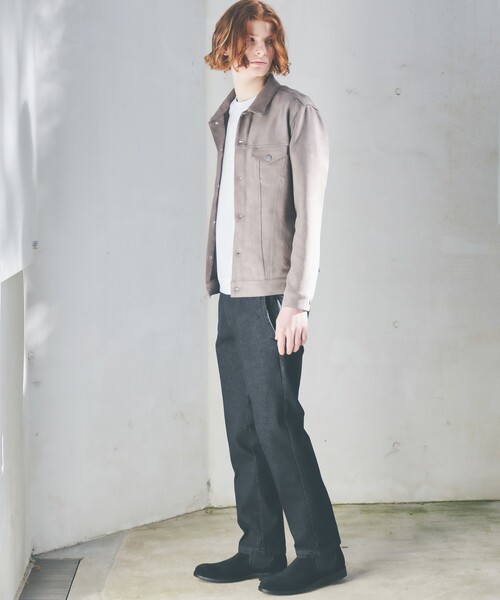 ABAHOUSE GRAY（アバハウスグレイ）の「【セットアップ対応】5ポケット デニム スラックス/パンツ（デニムパンツ・メンズ・ブラック/ブルー・46/48/50）」の16枚目の写真