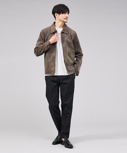 ABAHOUSE GRAY（アバハウスグレイ）の「【セットアップ対応】5ポケット デニム スラックス/パンツ（デニムパンツ・メンズ・ブラック/ブルー・46/48/50）」の18枚目の写真