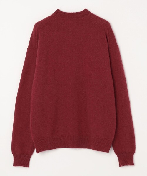 セール】SHIPS any: LOUNGE FOX シャギー セミモックネック ニット