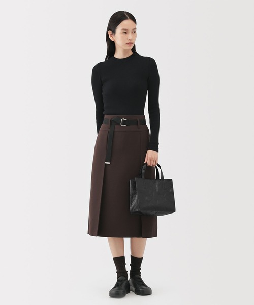 MUJI Labo(ムジラボ)の「〔MUJI Labo〕ペーパーライクトートバッグ(トートバッグ・メンズ・ベージュ/スミクロ/ブラック・FREE)」の8枚目の写真