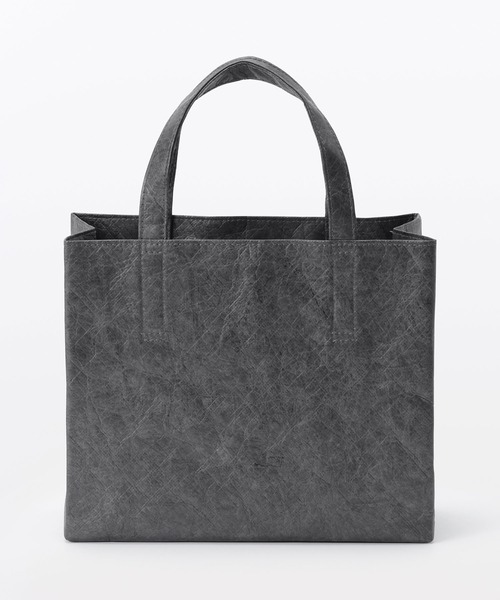 MUJI Labo(ムジラボ)の「〔MUJI Labo〕ペーパーライクトートバッグ(トートバッグ・メンズ・ベージュ/スミクロ/ブラック・FREE)」の10枚目の写真