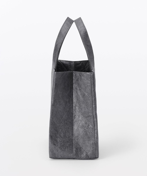MUJI Labo(ムジラボ)の「〔MUJI Labo〕ペーパーライクトートバッグ(トートバッグ・メンズ・ベージュ/スミクロ/ブラック・FREE)」の13枚目の写真