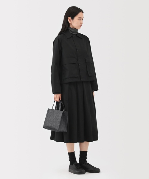 MUJI Labo(ムジラボ)の「〔MUJI Labo〕ペーパーライクトートバッグ(トートバッグ・メンズ・ベージュ/スミクロ/ブラック・FREE)」の14枚目の写真