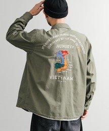 KRIFF MAYER（クリフメイヤー）の「KRIFF MAYER クリフメイヤー スーベニア刺繍長袖ミリタリーシャツジャケット 2514001（ミリタリージャケット）」