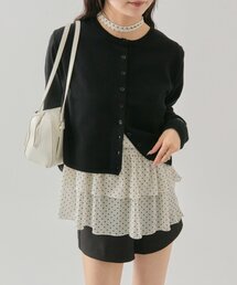 mystic | チビボタン長袖カーディガン(カーディガン/ボレロ)