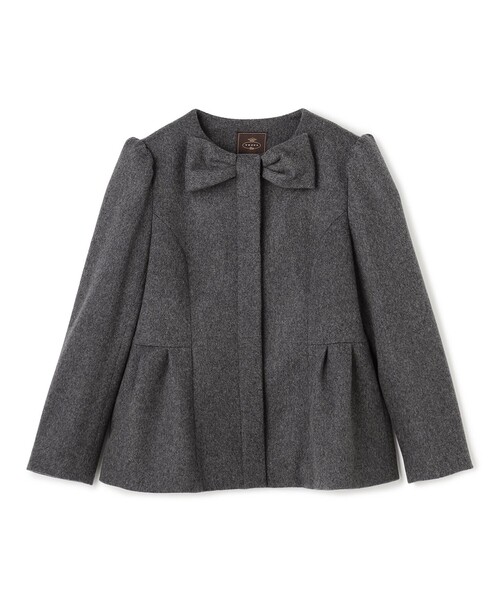 IN ROMANCE SHORT ショートコート（ノーカラーコート）｜TOCCA（トッカ