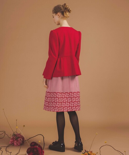 IN ROMANCE SHORT ショートコート（ノーカラーコート）｜TOCCA（トッカ