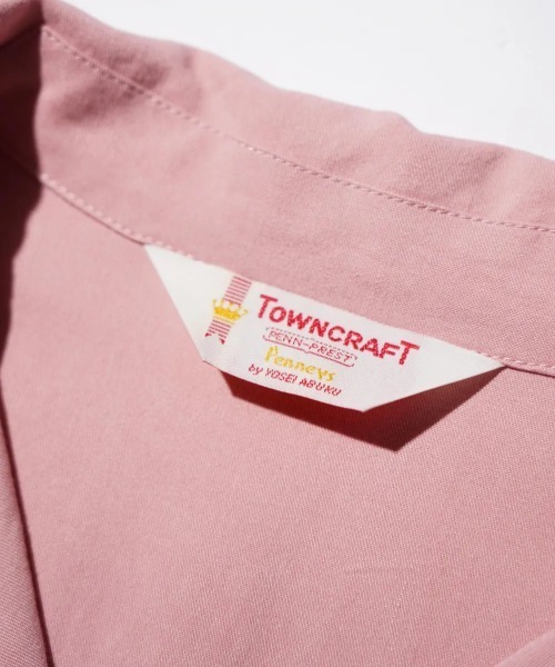 TOWN CRAFT タウンクラフト / 50'S LOOP COLLAR SHIRT 安福陽生コラボ