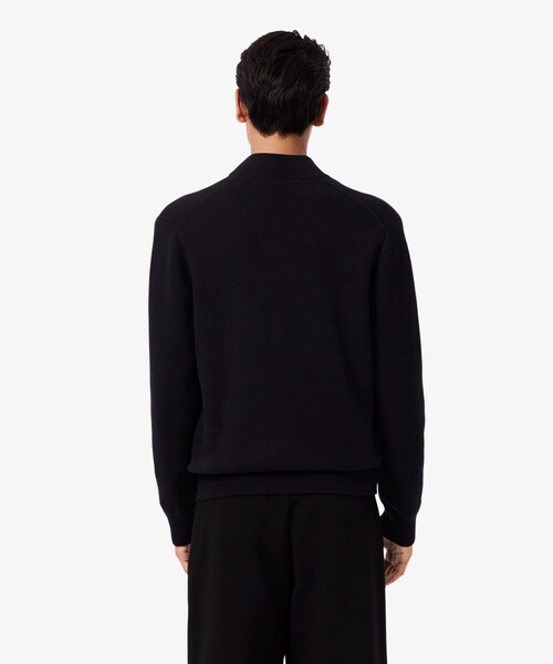 ウールブレンドニット ジャケット ドライバーズニット（カーディガン