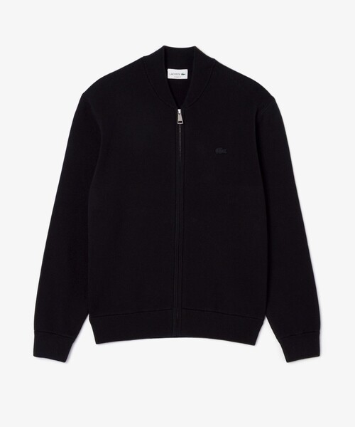 ウールブレンドニット ジャケット ドライバーズニット（カーディガン