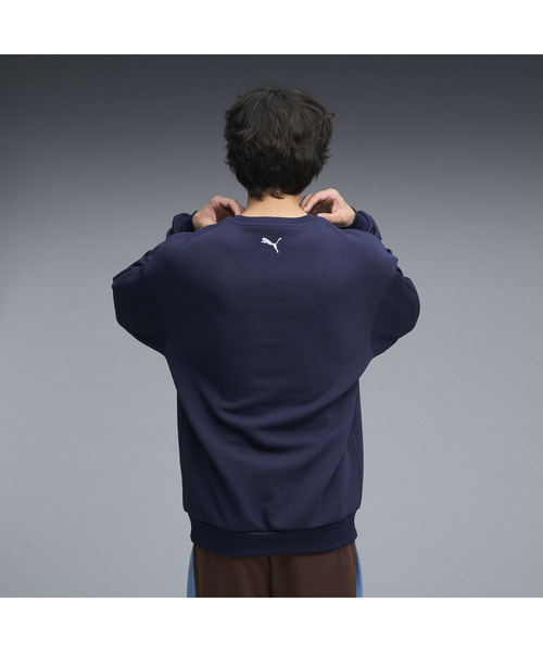 PUMA(プーマ)の「PUMA プーマ ユニセックス NEKO-san クルー スウェット(パーカー・メンズ・ネイビー/グリーン系その他・X-LARGE/X-SMALL/SMALL/LARGE/MEDIUM)」の7枚目の写真