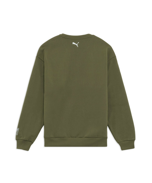 PUMA(プーマ)の「PUMA プーマ ユニセックス NEKO-san クルー スウェット(パーカー・メンズ・ネイビー/グリーン系その他・X-LARGE/X-SMALL/SMALL/LARGE/MEDIUM)」の3枚目の写真