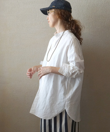 JOURNAL STANDARD LUXE | CLシャンブレー スタンドカラーシャツ(シャツ/ブラウス)