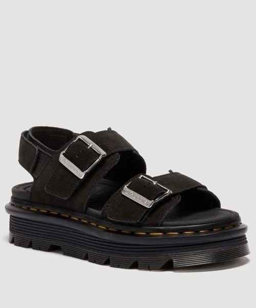Dr. Martens(ドクターマーチン)の「Dr. MARTENS ZEBZAG SANDAL(ドクターマーチン ZEBZAG サンダル)(サンダル・レディース・ブラック・22cm/23cm/24cm/25cm)」の2枚目の写真