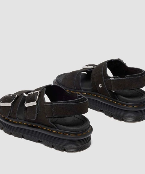 Dr. Martens(ドクターマーチン)の「Dr. MARTENS ZEBZAG SANDAL(ドクターマーチン ZEBZAG サンダル)(サンダル・レディース・ブラック・22cm/23cm/24cm/25cm)」の4枚目の写真