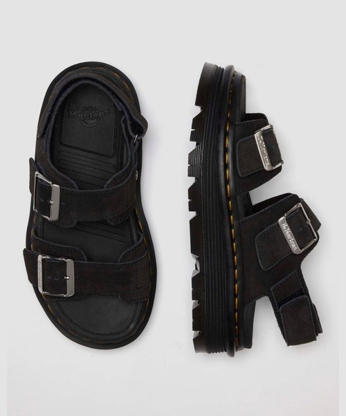 Dr. Martens(ドクターマーチン)の「Dr. MARTENS ZEBZAG SANDAL(ドクターマーチン ZEBZAG サンダル)(サンダル・レディース・ブラック・22cm/23cm/24cm/25cm)」の8枚目の写真
