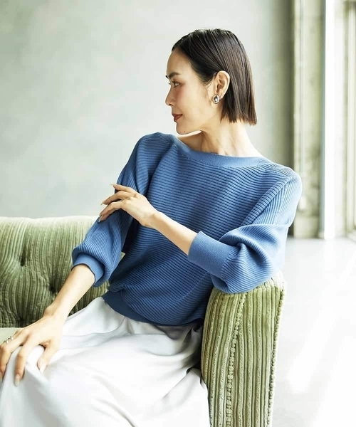 セール】ホールガーメント(R)ドルマンスリーブニット（ニット/セーター