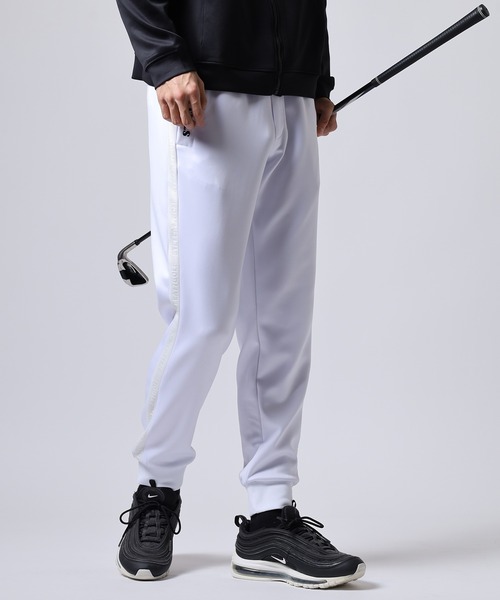 セール】蛍光カラーゴルフジョガーパンツ/ラインパンツ（その他パンツ