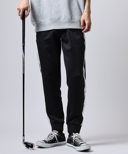 セール】蛍光カラーゴルフジョガーパンツ/ラインパンツ（その他パンツ