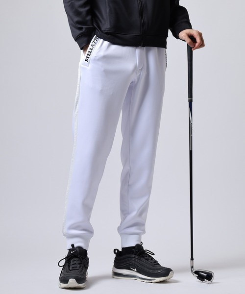 セール】蛍光カラーゴルフジョガーパンツ/ラインパンツ（その他パンツ