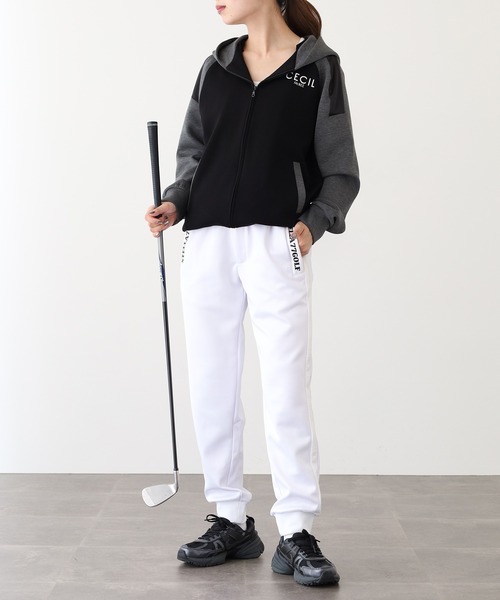 Malbon 25AW新作 ジョガーパンツ ゴルフ女子人気 スポーティデザイン✨ ゴルフウェア レディース ゴルフパンツ 女性用 春夏秋冬 スポーツ