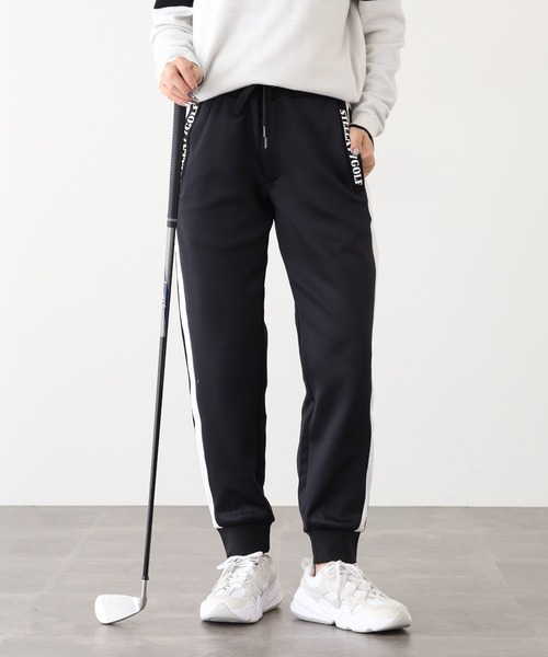 セール】蛍光カラーゴルフジョガーパンツ/ラインパンツ（その他パンツ