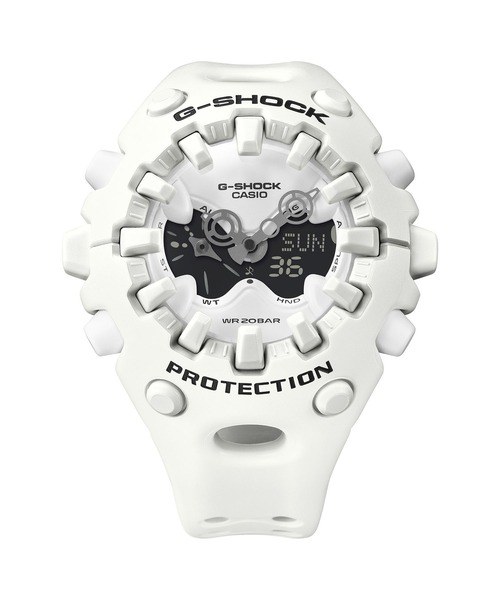 G-SHOCK(ジーショック)の「GA-V01シリーズ / GA-V01-7AJF(アナログ腕時計・メンズ・ホワイト・FREE)」の2枚目の写真