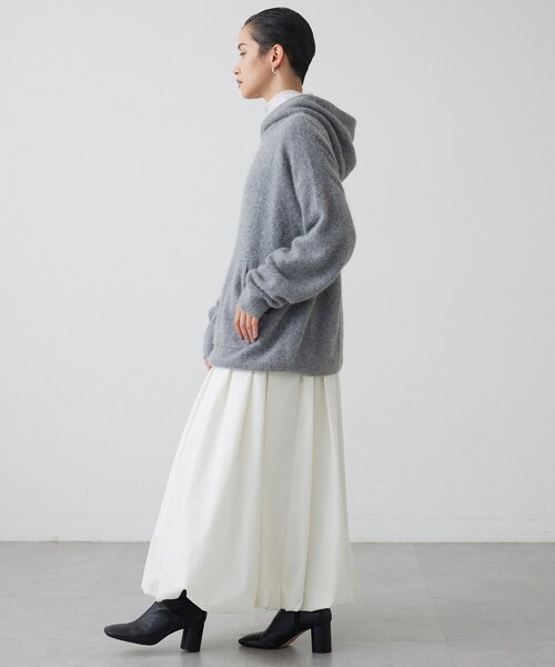 THE PAUSE（ザ ポーズ）の「【THE PAUSE】バルーンスカート（スカート・レディース・ブラック/オフホワイト・FREE）」の9枚目の写真