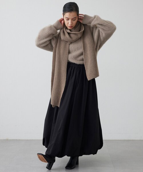 THE PAUSE（ザ ポーズ）の「【THE PAUSE】バルーンスカート（スカート・レディース・ブラック/オフホワイト・FREE）」の18枚目の写真