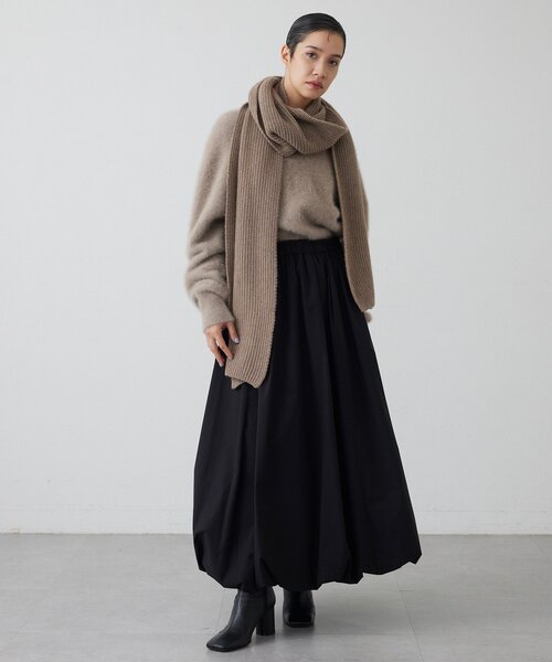 THE PAUSE（ザ ポーズ）の「【THE PAUSE】バルーンスカート（スカート・レディース・ブラック/オフホワイト・FREE）」の19枚目の写真