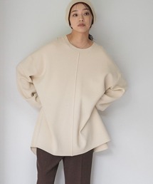 センタータックロングプルオーバー  600401