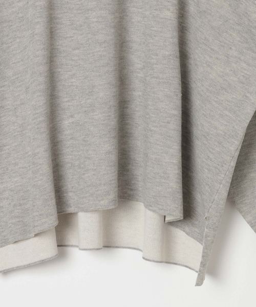 BAYFLOW（ベイフロー）の「スウェットライクニットプルオーバー（ニット/セーター・レディース・ブラック/ブルー/グレー・FREE）」の15枚目の写真