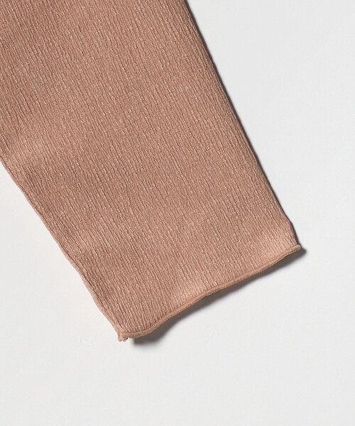 A DAY IN THE LIFE UNITED ARROWS(アデイインザライフユナイテッドアローズ)の「シャーリング ラグランスリーブカットソー <A DAY IN THE LIFE>(Tシャツ/カットソー・レディース・ライトピンク/オフホワイト/ダークグレー・FREE)」の6枚目の写真